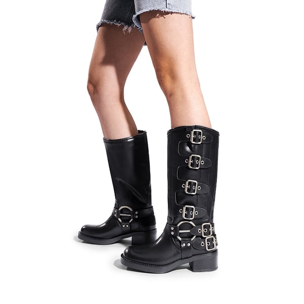 Ravenstride | Bottes hautes à plusieurs boucles