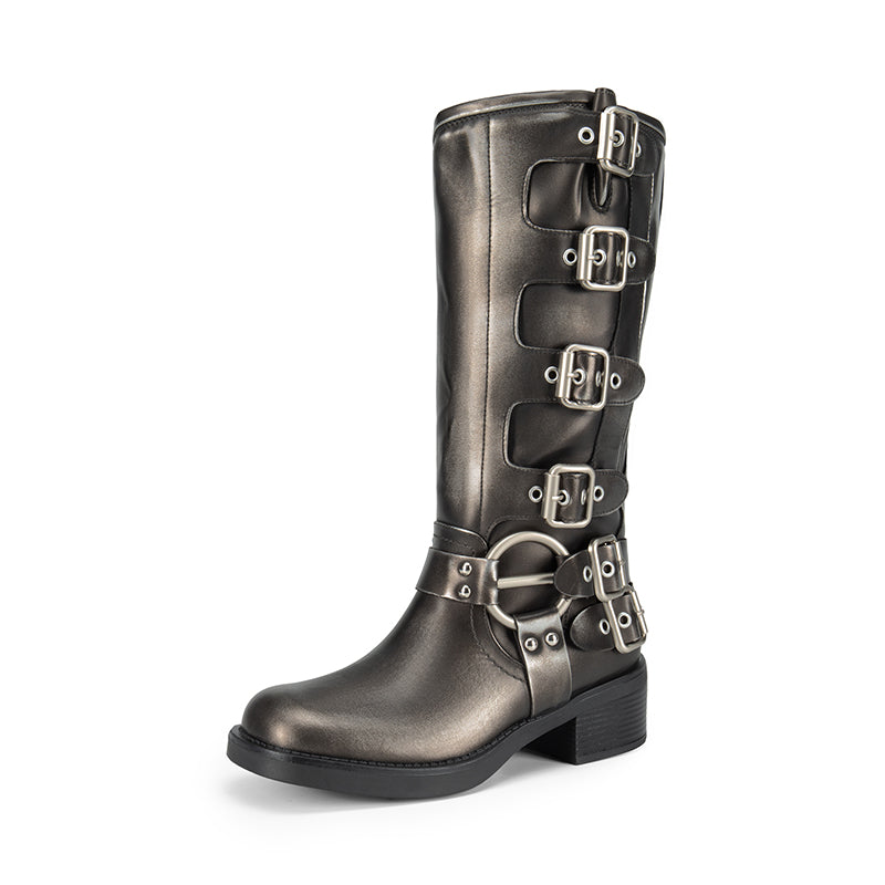 Ravenstride | Bottes hautes à plusieurs boucles