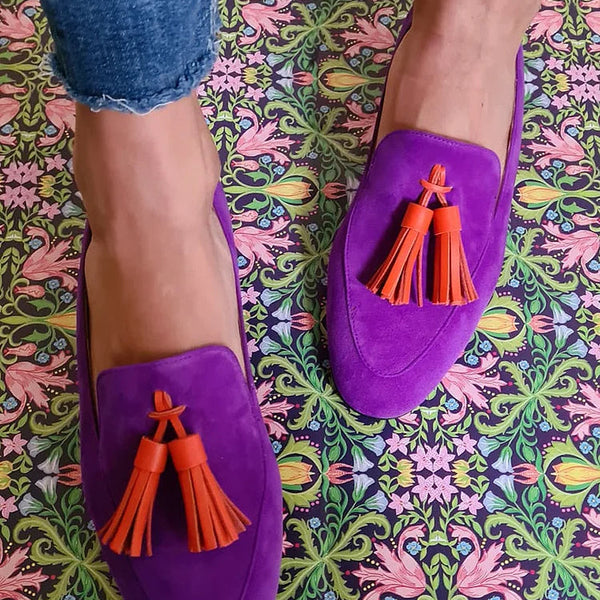 Veerle | Mocassins en daim