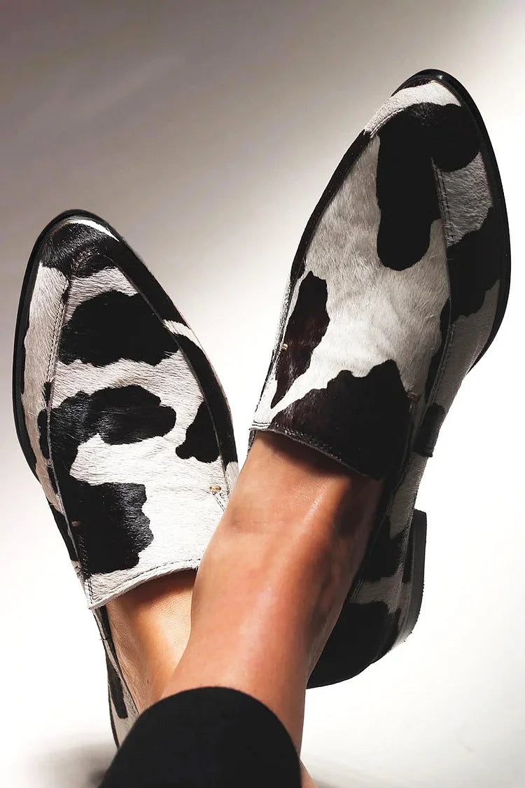 Becca | Ballerines Imprimé Vache