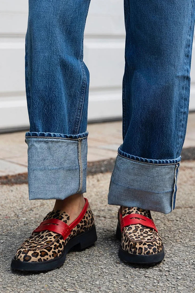 Evelien | Mocassins Color Block