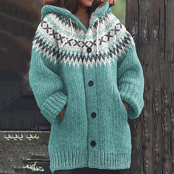 Valentina™ - Cardigan en laine tricoté