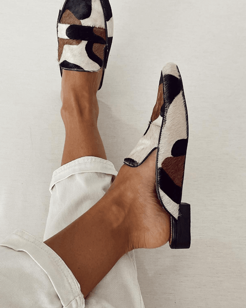Britney | Mocassin Avec Motif Abstrait