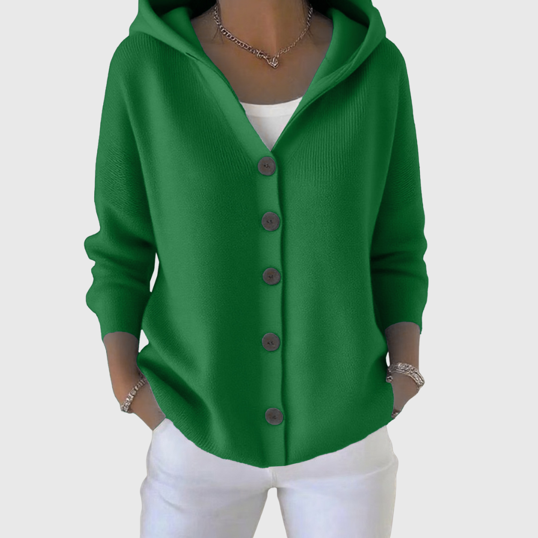 Madison | Cardigan à Capuche Élégant