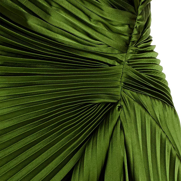 Aurelia – One-Shoulder Pleated Dress