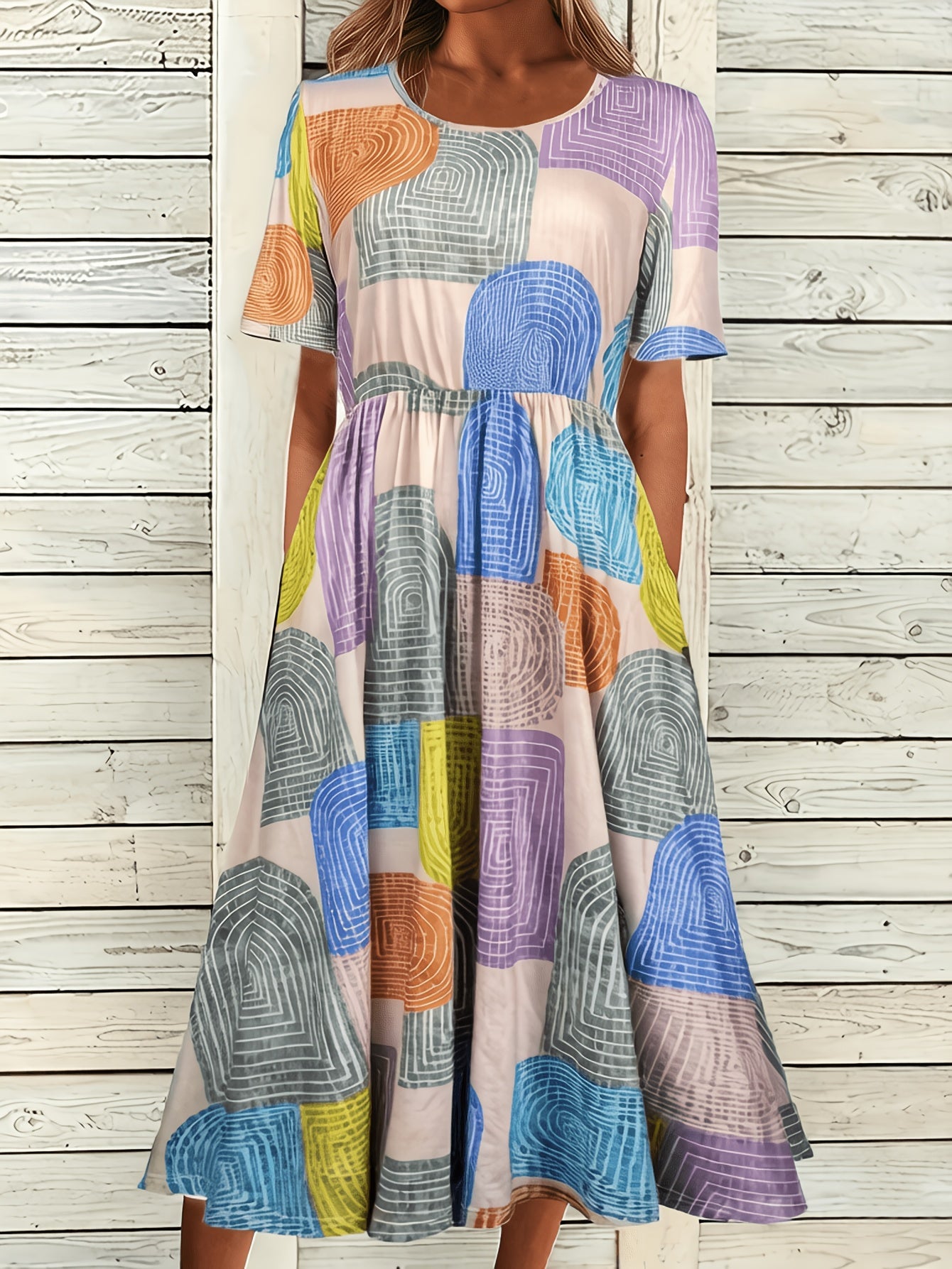 Evelyn | Elegant Bohemian Maxi Dress