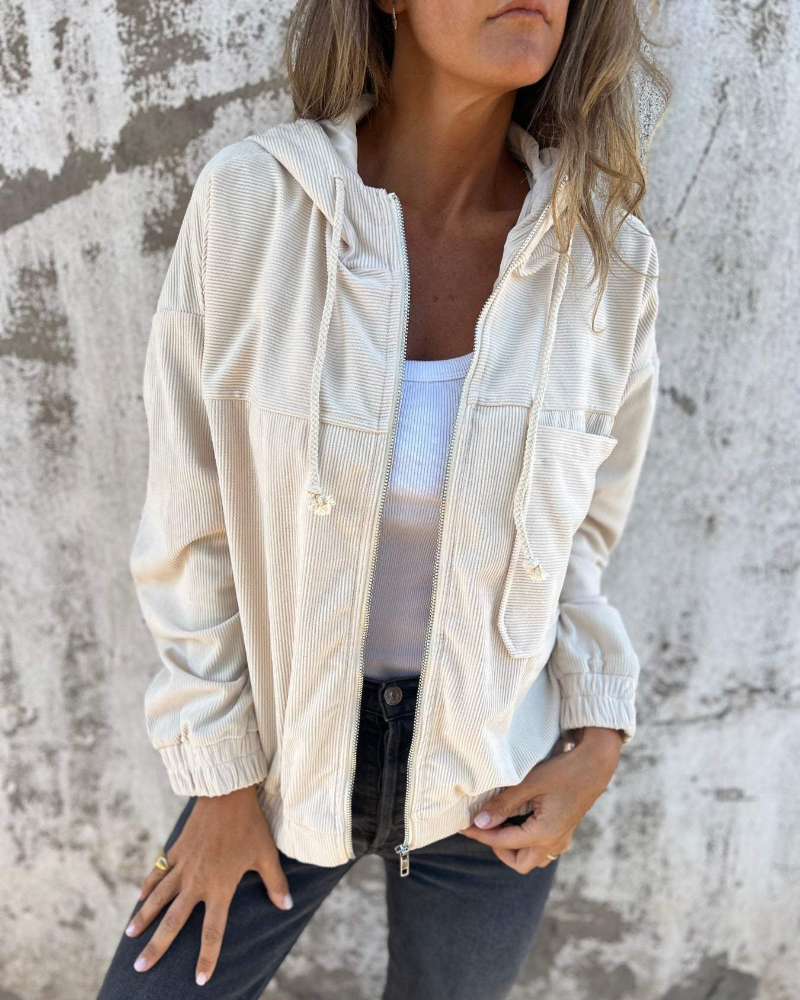 CHARLY™ - Veste zippée classique