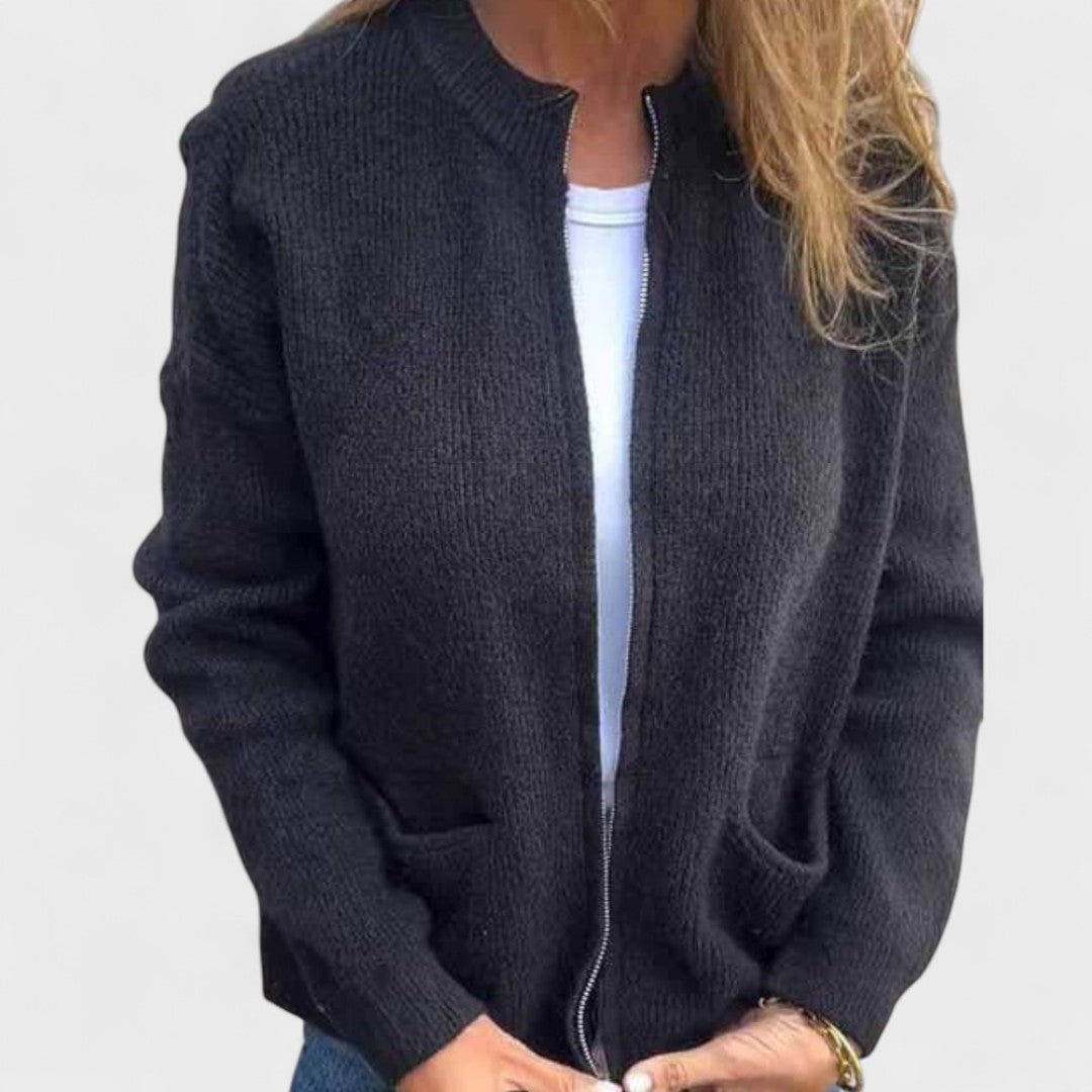 Noelle – Cardigan en Tricot de Coton