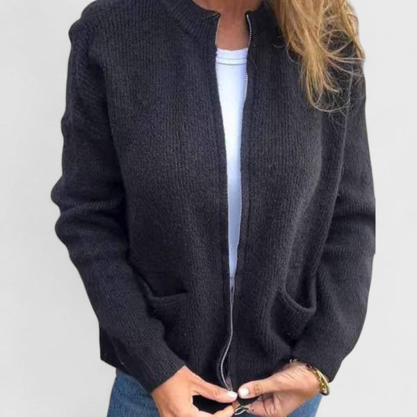 Noelle – Cardigan en Tricot de Coton