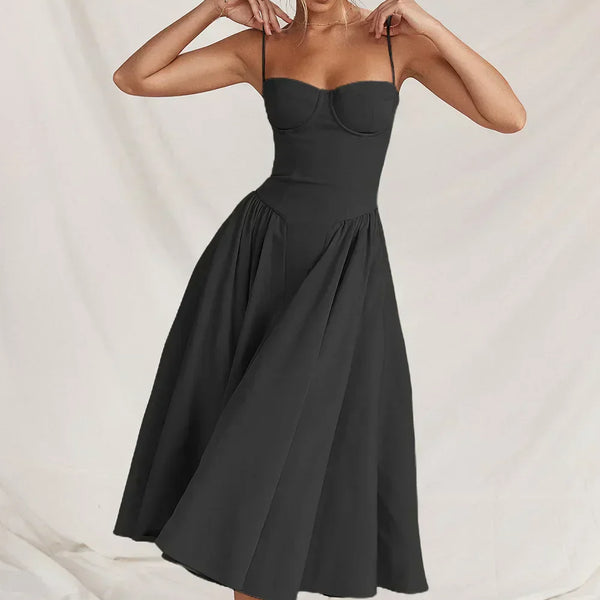 Elara | Robe Corset Midi
