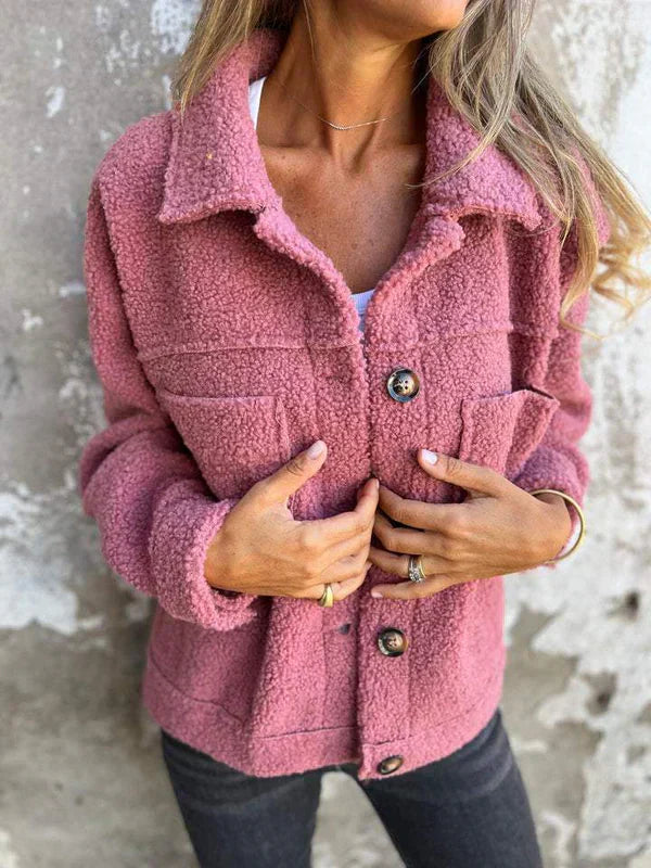 MOIRA™ - Veste en Fleece Coupe Détendue