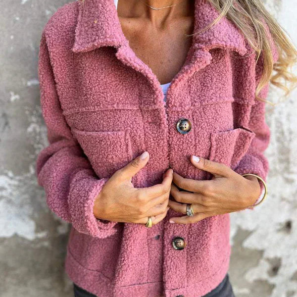 MOIRA™ - Veste en Fleece Coupe Détendue