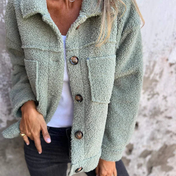 MOIRA™ - Veste en Fleece Coupe Détendue
