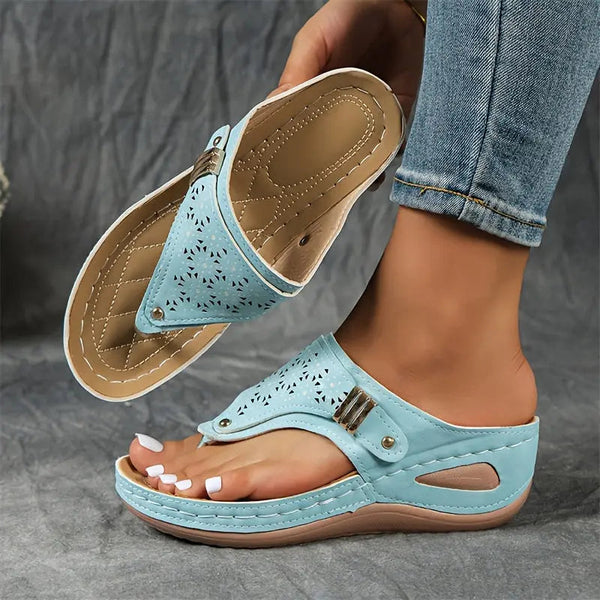 Élodie - Kile-heeled sandals for women