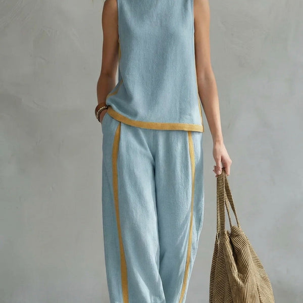 ESSENTIAL - Leila | Elegant Cotton and Linen Set