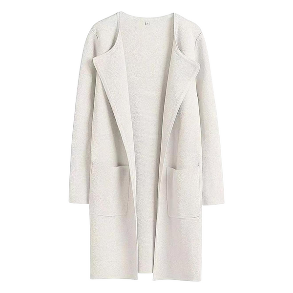 VALENCIA™ - Veste décontractée à manches longues ouverte devant