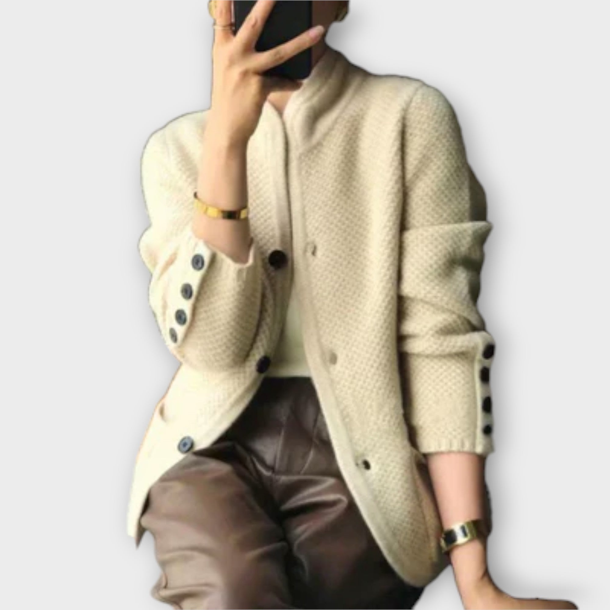 Alissa – Cardigan Élégant et Confortable