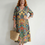 Lara | Easy Shape Garden Midi Dress