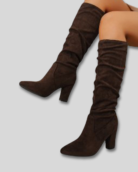 Camille - Bottes à Talons Hauts Élégantes