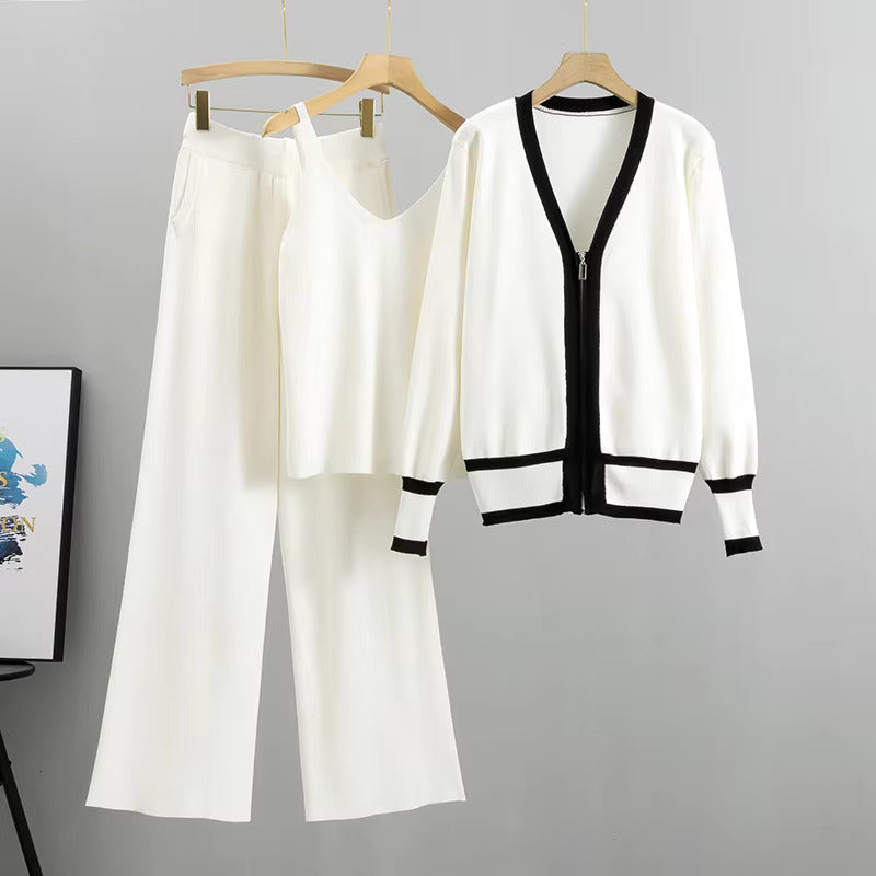 Elina | Elegant Knitted 3-piece Set - Relaxed elegance. No effort required.