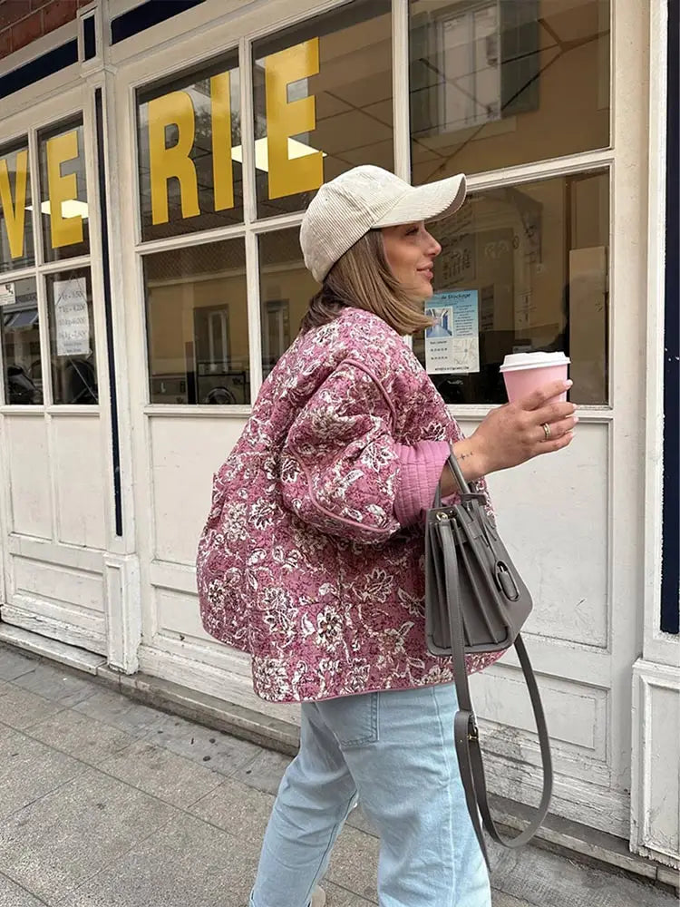NICOLE™ - Veste Imprimée Tendance