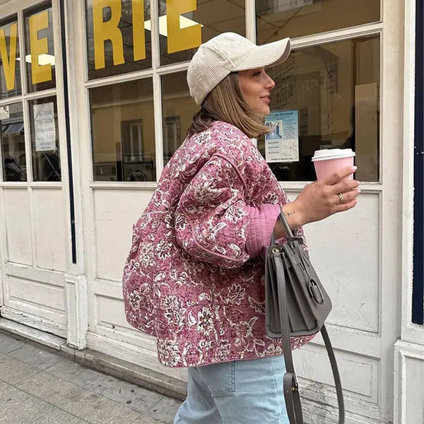 NICOLE™ - Veste Imprimée Tendance
