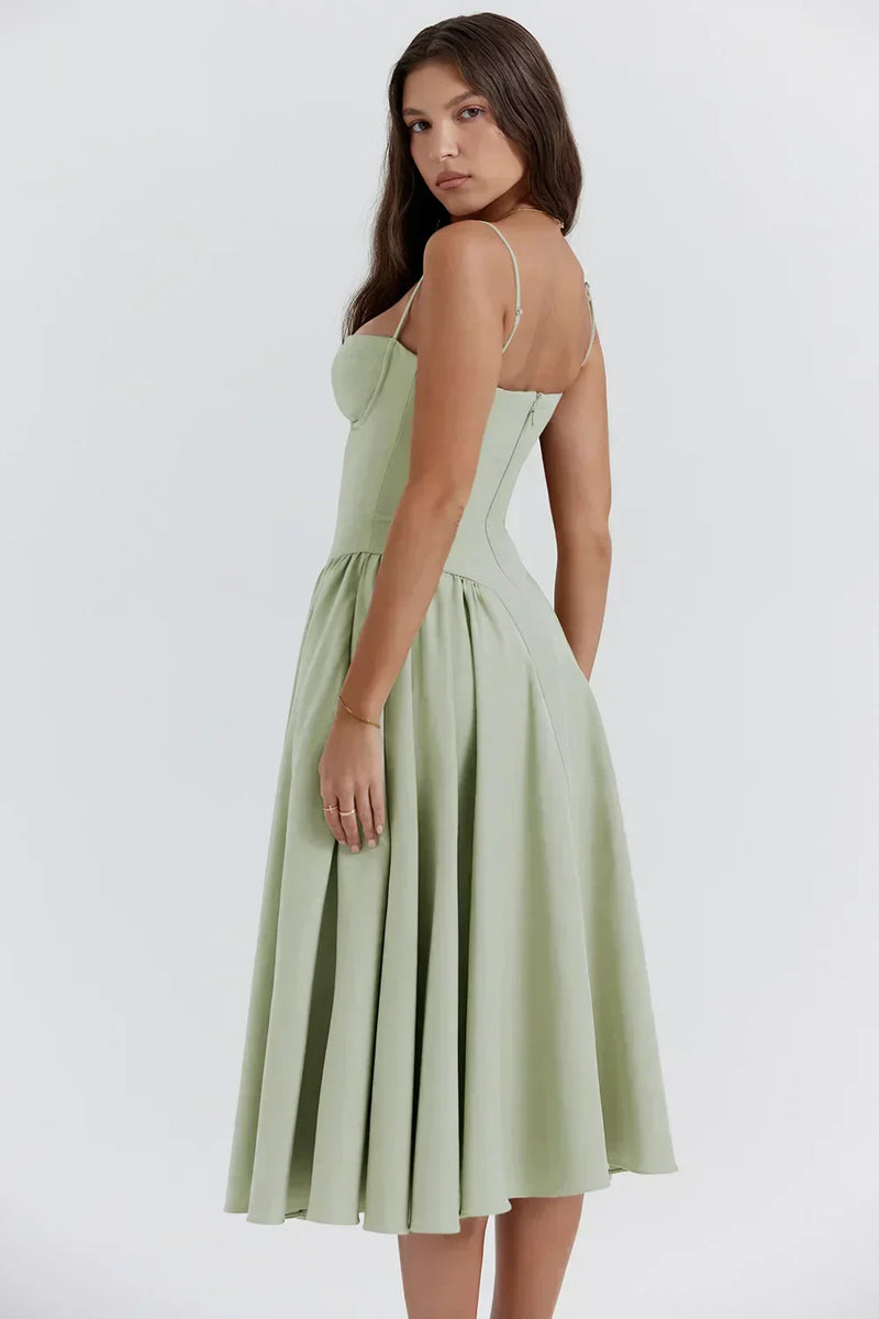 Elara | Robe Corset Midi