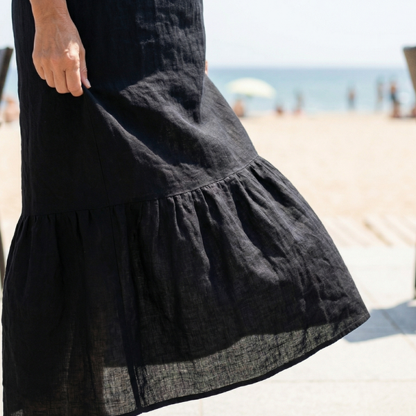 Ismerie | Easy Drape Midi Dress