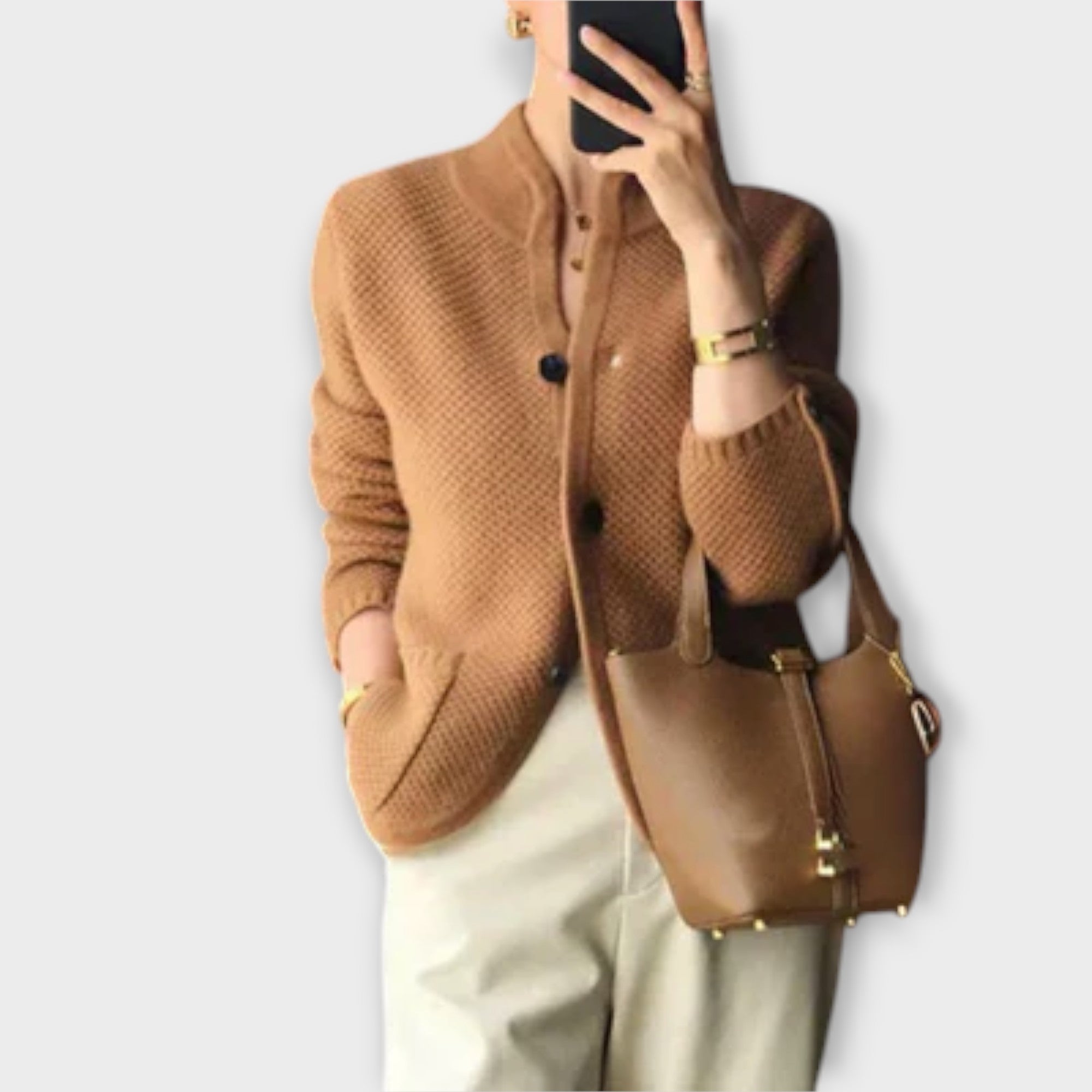 Alissa – Cardigan Élégant et Confortable