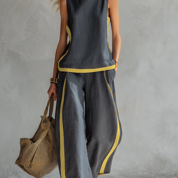 ESSENTIAL - Leila | Elegant Cotton and Linen Set