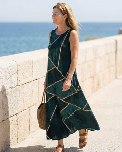 Saelle | Calm Tide Midi Dress