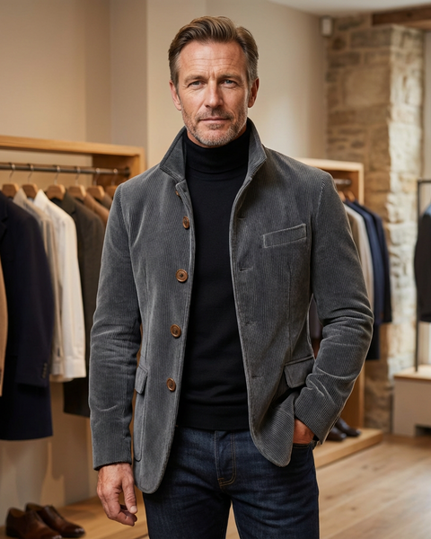 Carter™ | Veste élégante à l’esprit vintage pour homme