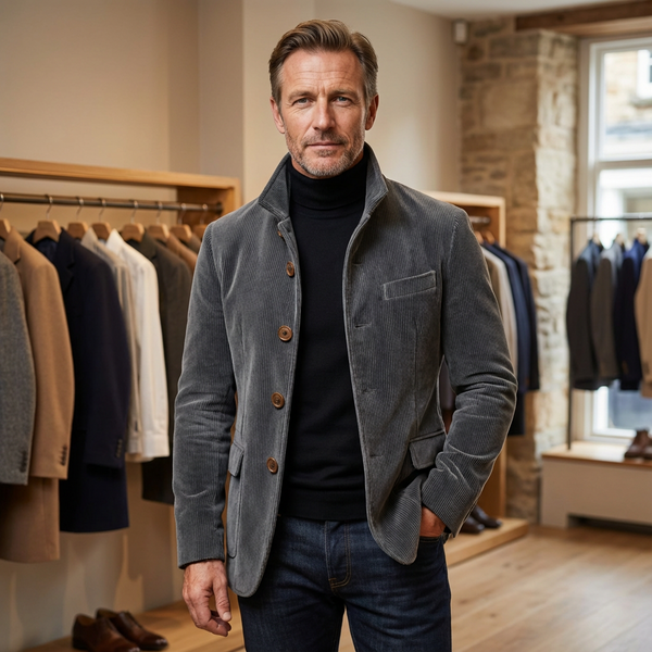 Carter™ | Veste élégante à l’esprit vintage pour homme