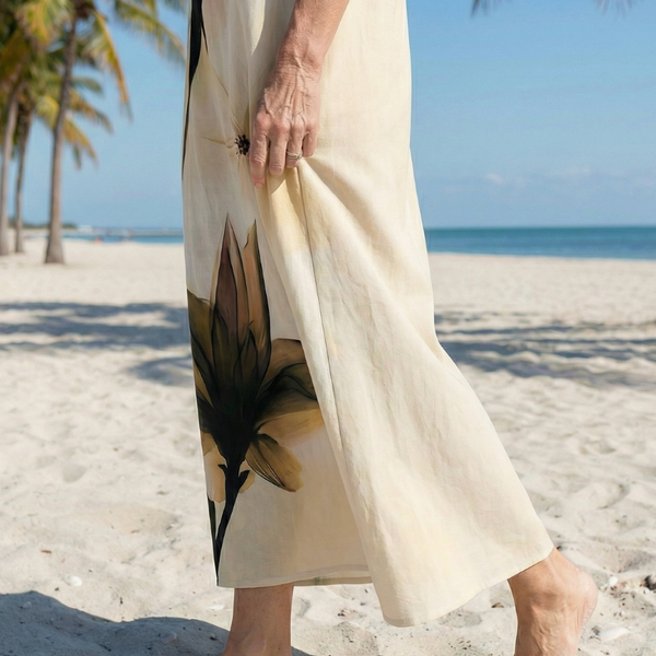 Seraya | Gentle Fall Maxi Dress
