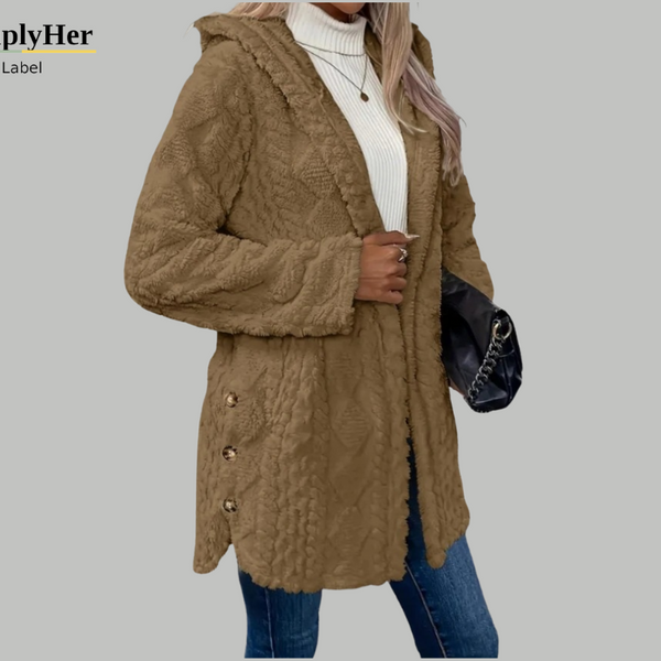 Lorna | Comfort Teddy Coat - Soft, Cozy, and Flattering