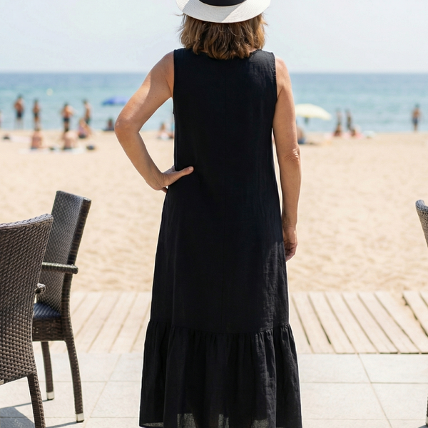 Ismerie | Easy Drape Midi Dress