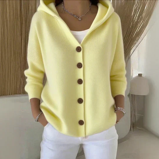 Isabell | Cardigan Long à Manches Longues Confortable