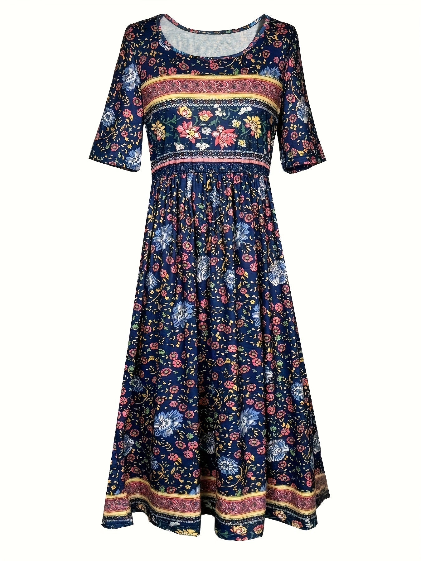 Evelyn | Elegant Bohemian Maxi Dress