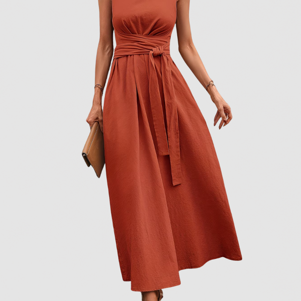 Clara | Elegant Sleeveless Maxi Dress