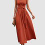 Clara | Elegant Sleeveless Maxi Dress