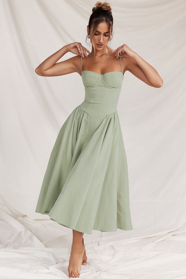 Elara | Robe Corset Midi