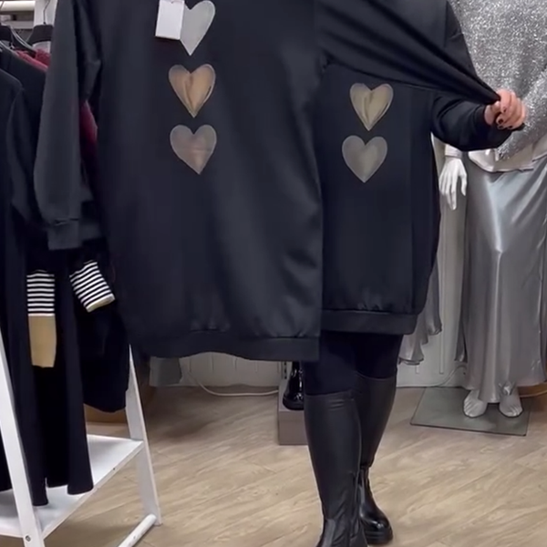 Sophie | Pull Coeur Douillet