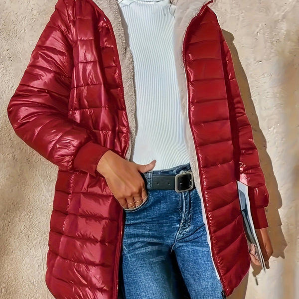 Michèle | Manteau Long Imperméable et Élégant