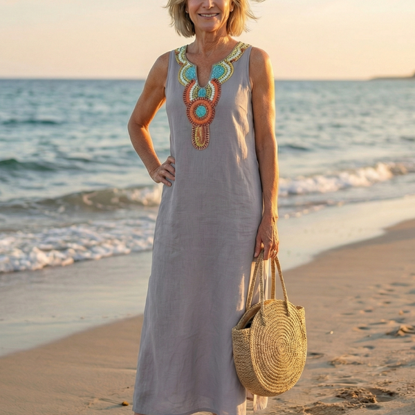 Arielle | Airy Flow Midi Dress
