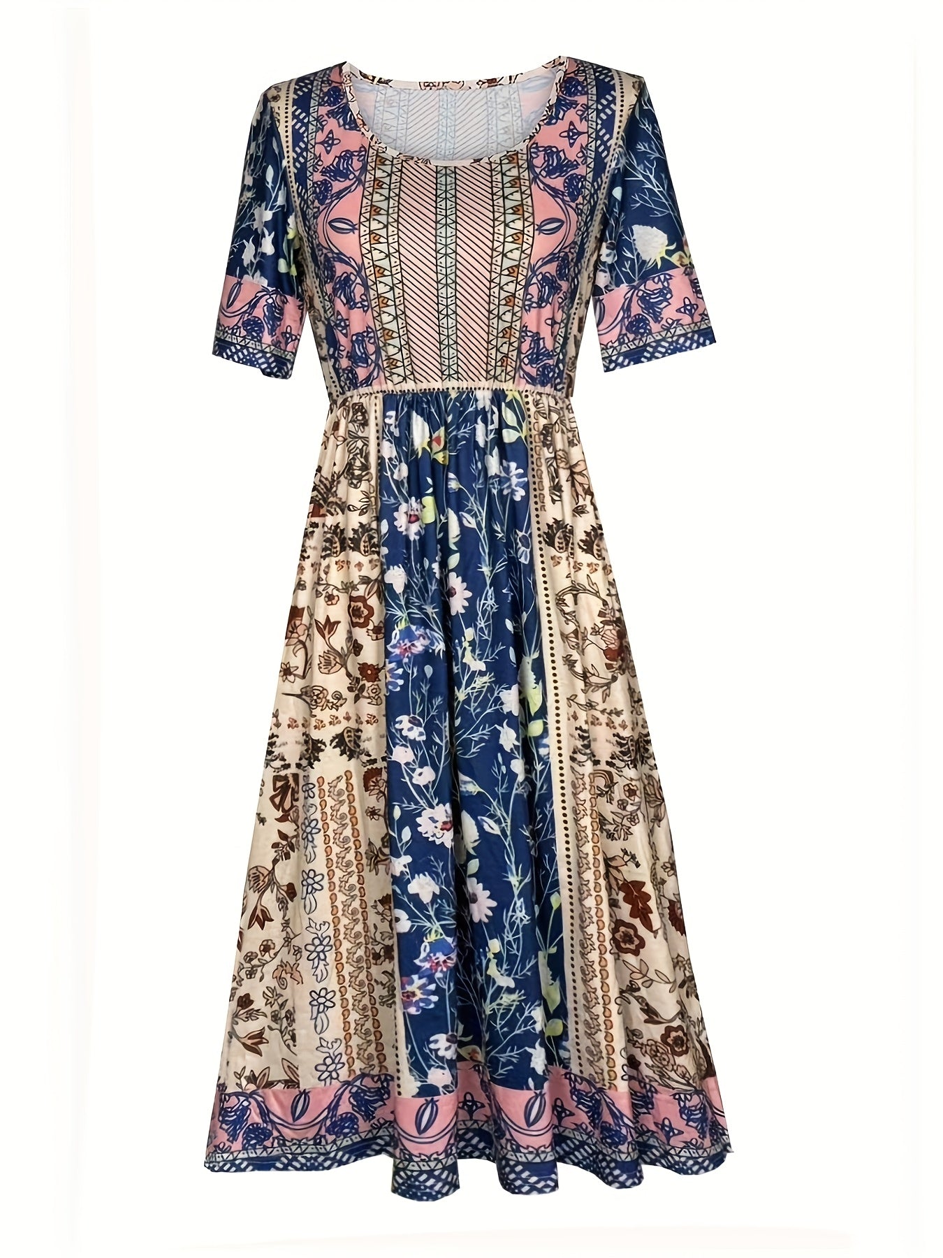 Evelyn | Elegant Bohemian Maxi Dress