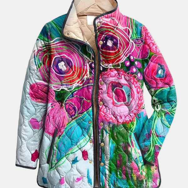 Arianne | Veste Élégante à Motif Floral