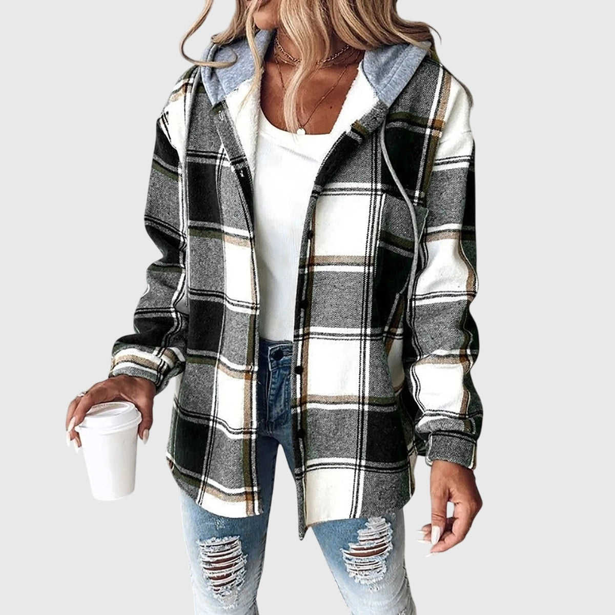 Martina – Veste en maille à boutons