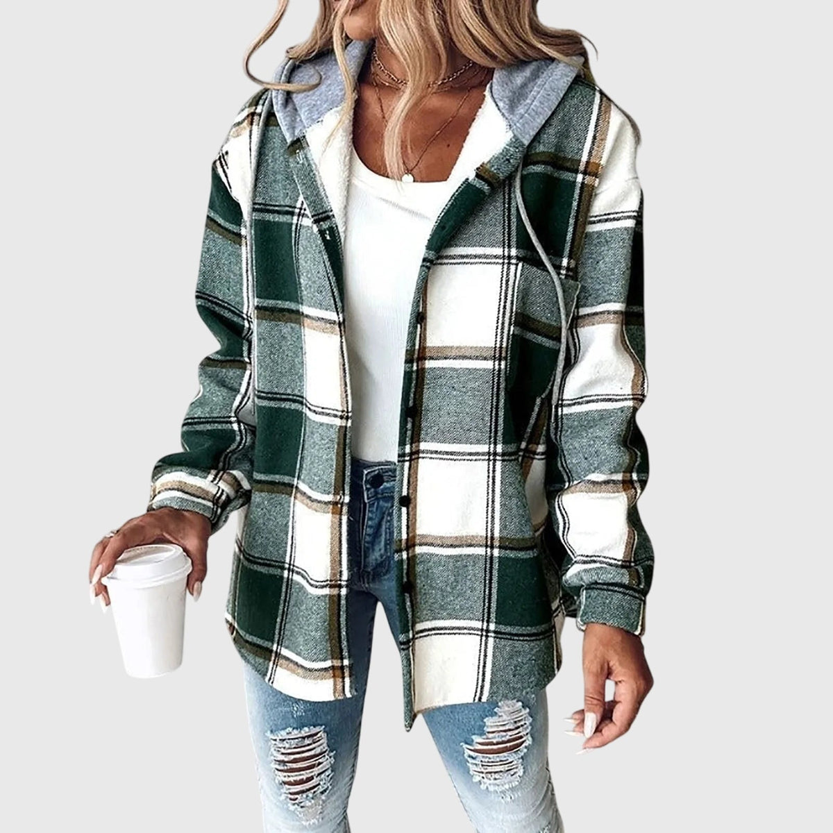 Martina – Veste en maille à boutons