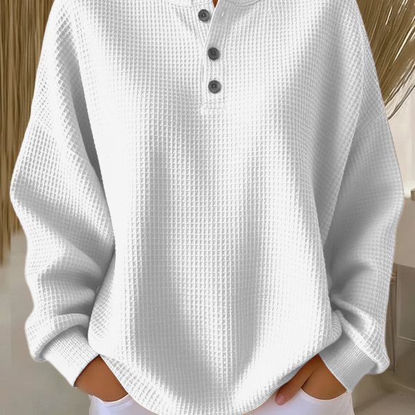 Anne™ - Sweat-shirt décontracté avec col
