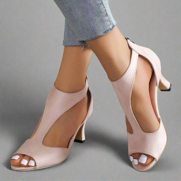 Heidrun | Sandales à Talons Élégantes et Confortables